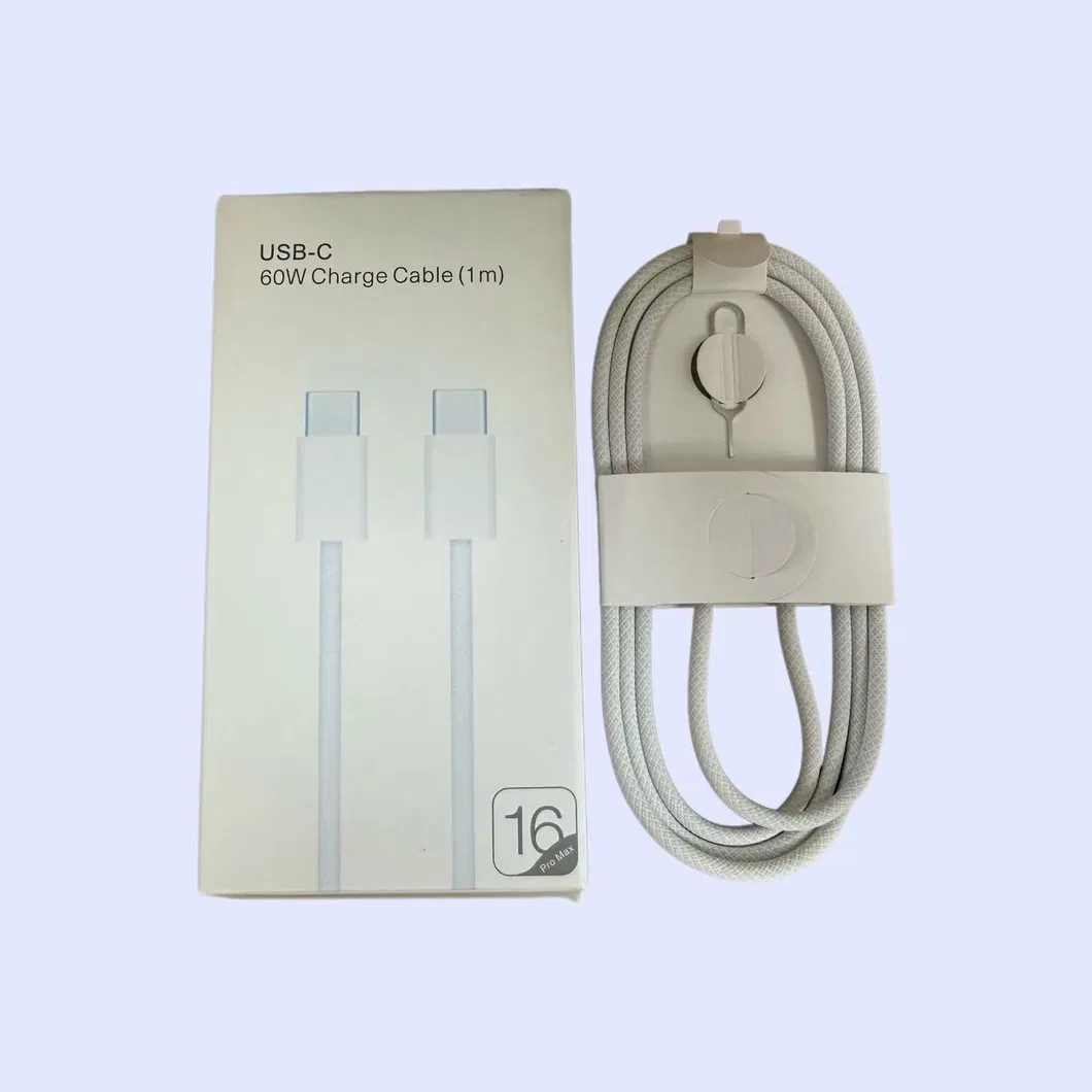 Braided Data Cable Detail