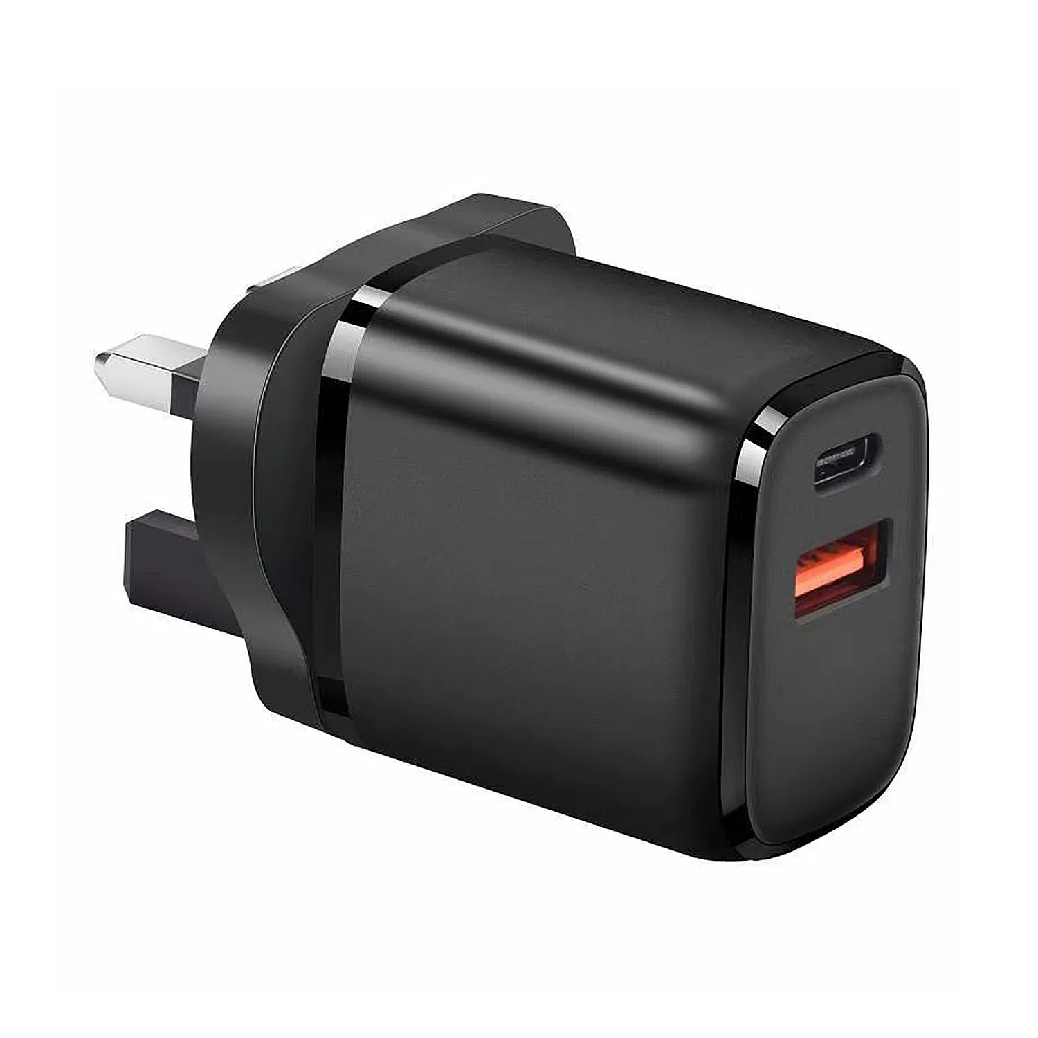 Factory Price Dual Port USB Type C Charger 20W Pd 18W Charging QC Adapter for Mobile Accessories