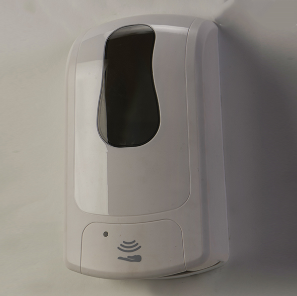 Smarlean H3 White Automatic Foam Soap Dispenser Sensor Liquid Soap Dispenser Touchless Electric Hospital Hand Sanitizer Disinfectant Spray Dispenser and Tray