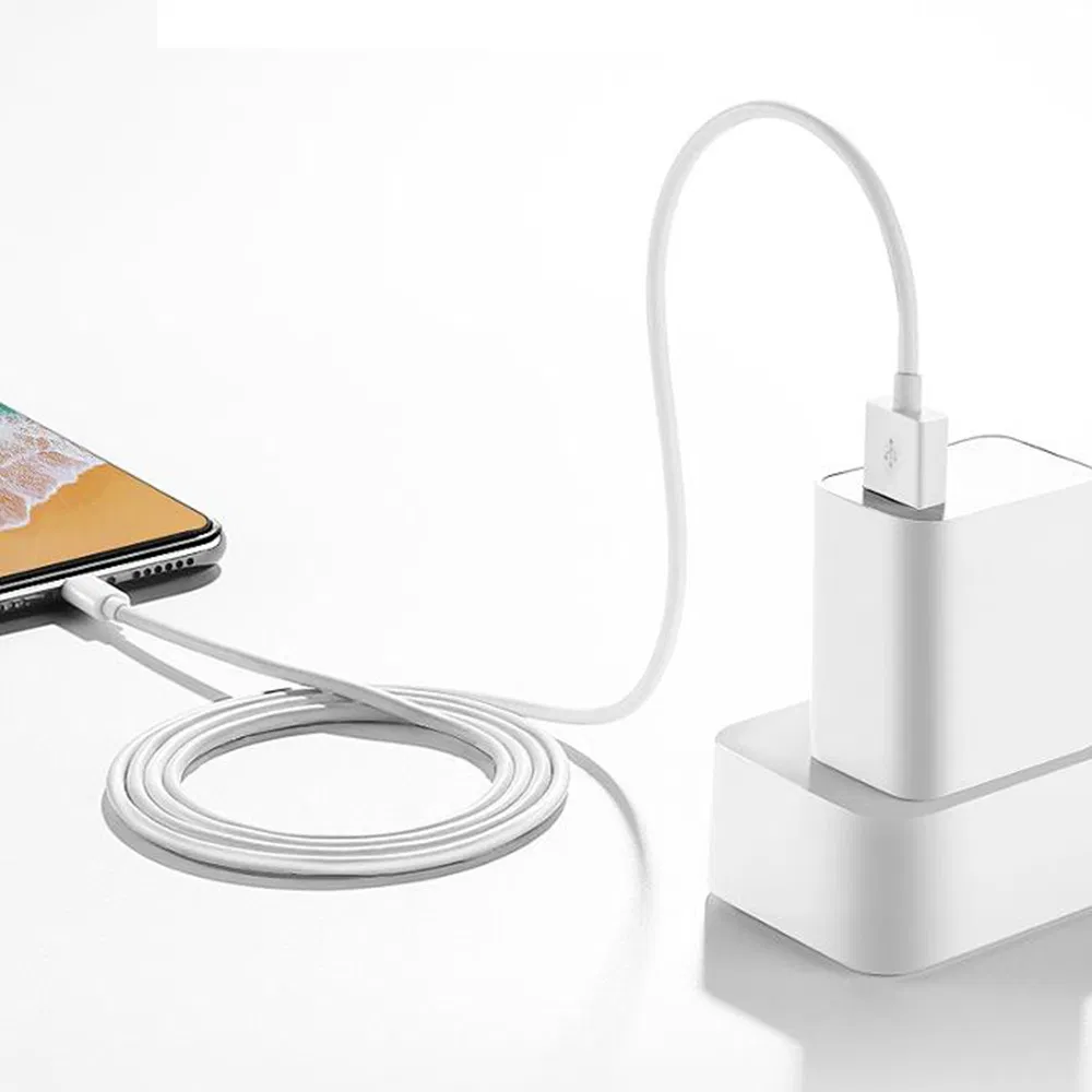 Whole Sale Factory Price 1m 2m 3m Mfi Certification Fast Charging Mobile Phone Data Wire USB Lightning Cord for Apple iPhone Charger Cable