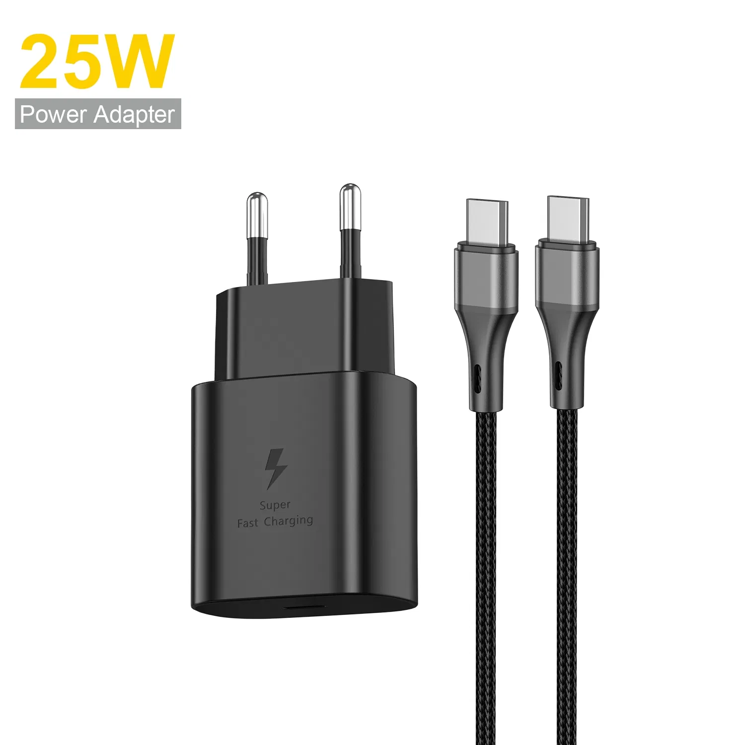 25W Ultra-Fast Charging Power Charger for Mobile Phones Adaptadorde Energia A820