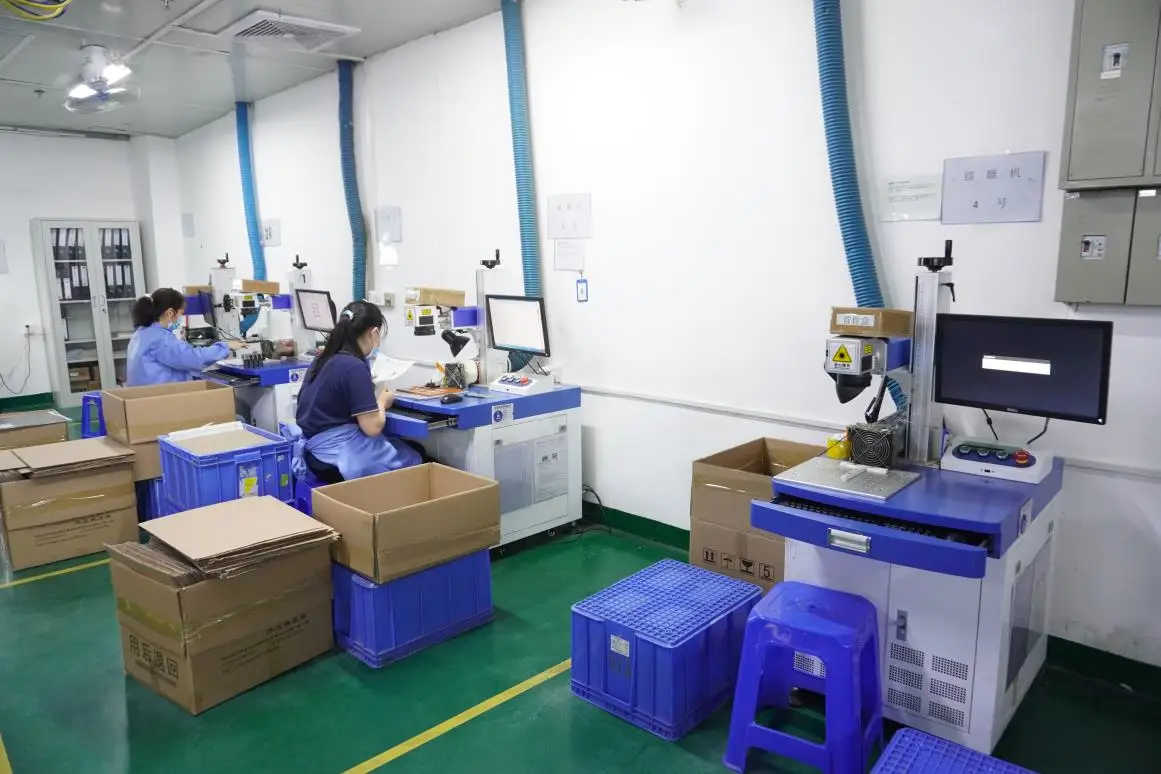 Laser marking machine for product identification