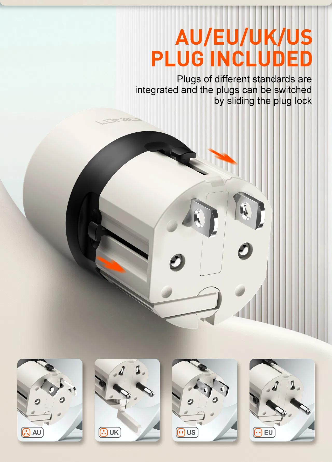 Ldnio Q2319 Compact USB-C Fast Charge Travel Charger