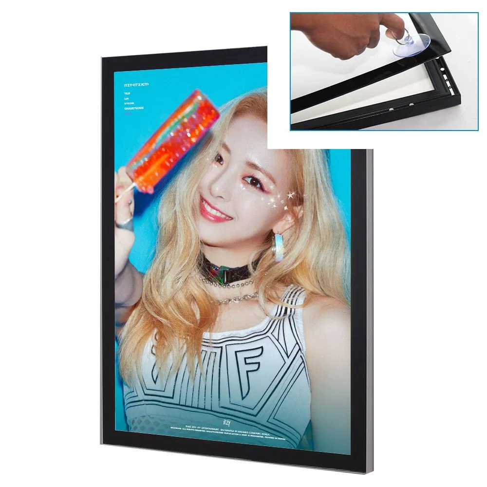 Advertising LED Ultra Thin Acrylic Board Display High Quality LED Magnetic Slim Light Box