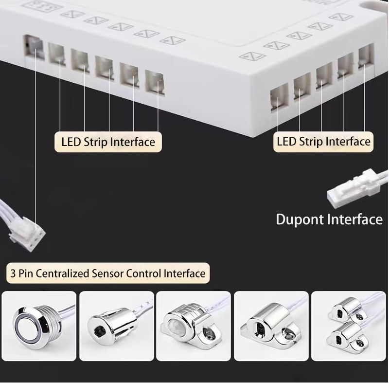 High Efficiency 12V/24V Single DC Switching Power Supply for LED Lighting