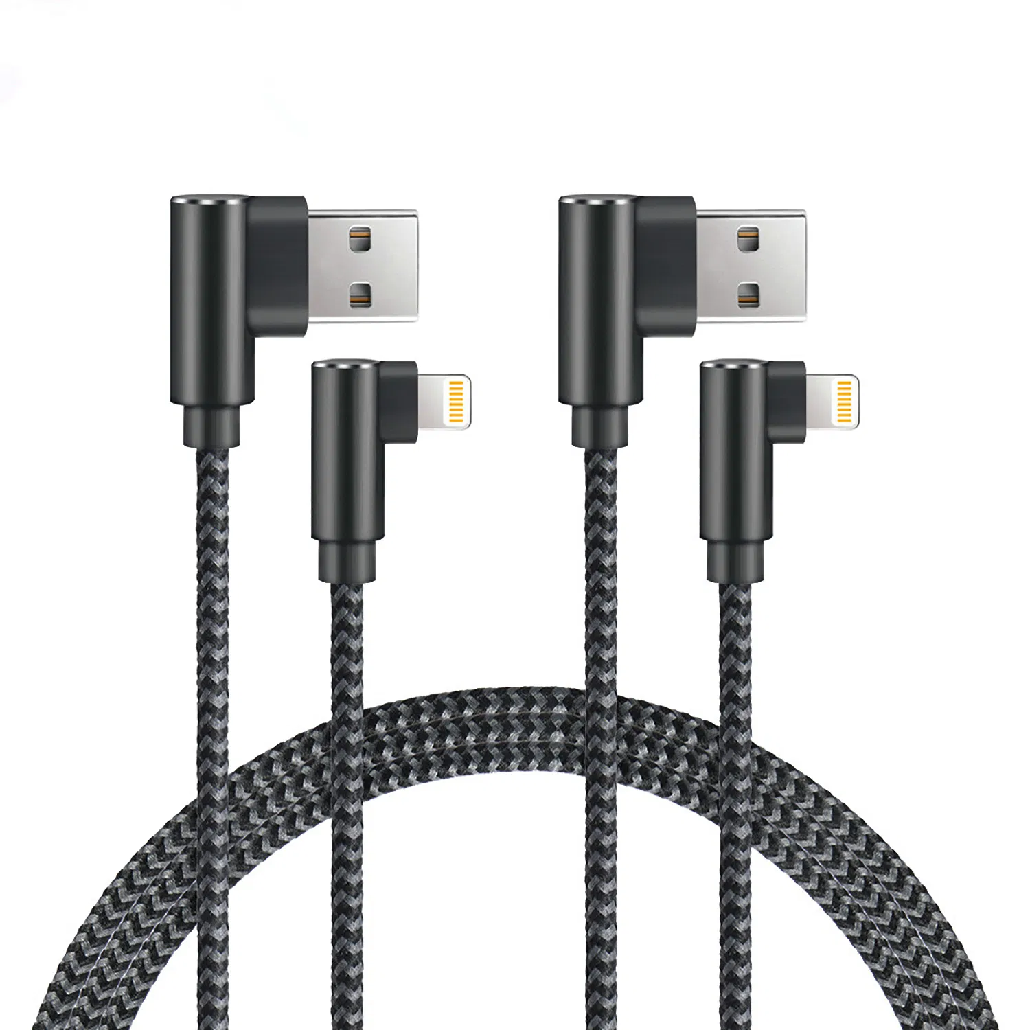 USB to Lightning Cable 3FT 6FT 10FT New Nylon Braided Lighting Cable Durable Lightning Cable