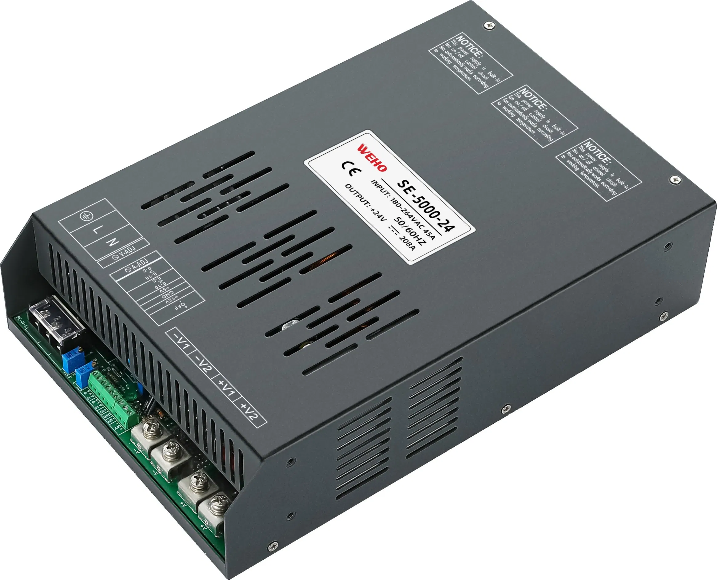 3000W 110V China Manufacture Adjustable Voltage and Current AC to DC Industrial Switching Power Supply PSU