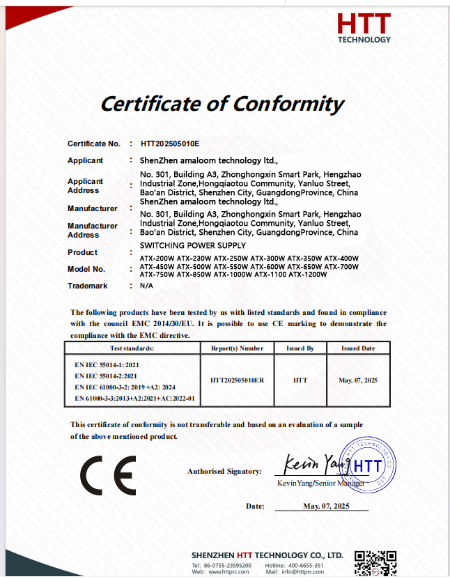 CE Certificate