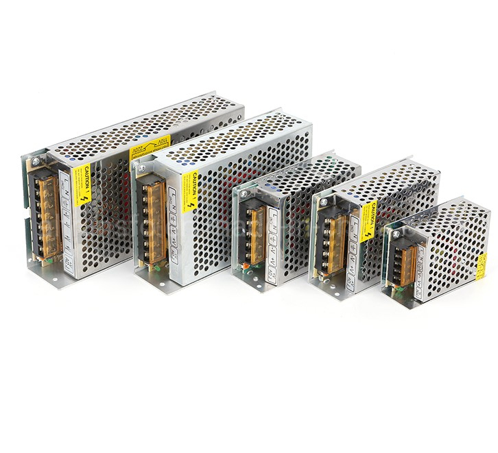 High efficiency fan cooling 5v 60a led strip switching power supply