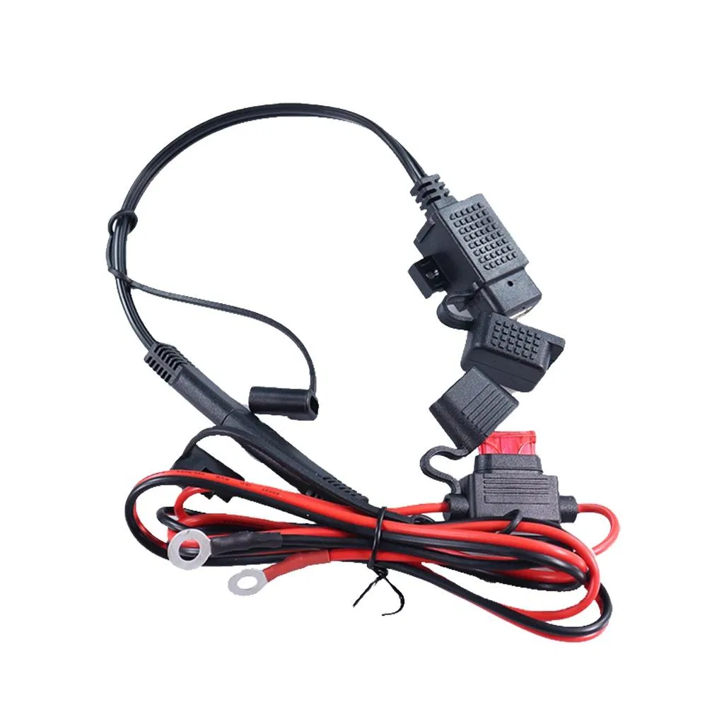 Dual USB-C Car Charger Waterproof Flame Retardant 5V FCC CFR RoHS Compliant Non-Toxic Safety Material LED Indicator