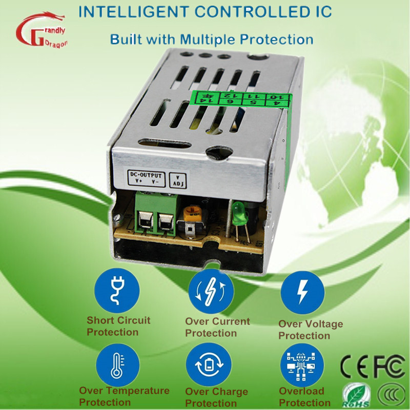 12V 1.5A 18W Mini Size Switching Power Supply