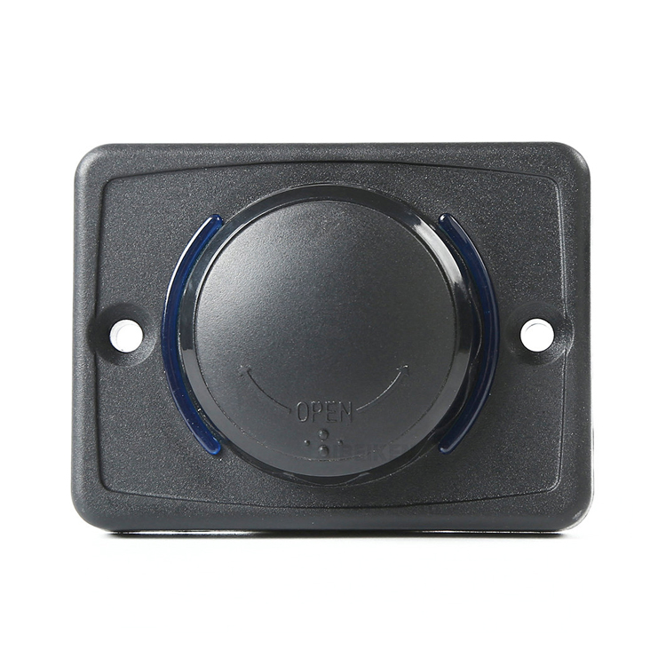 Square Panel 3.1A Dual USB Car Socket Charger Switch Type C for Bus