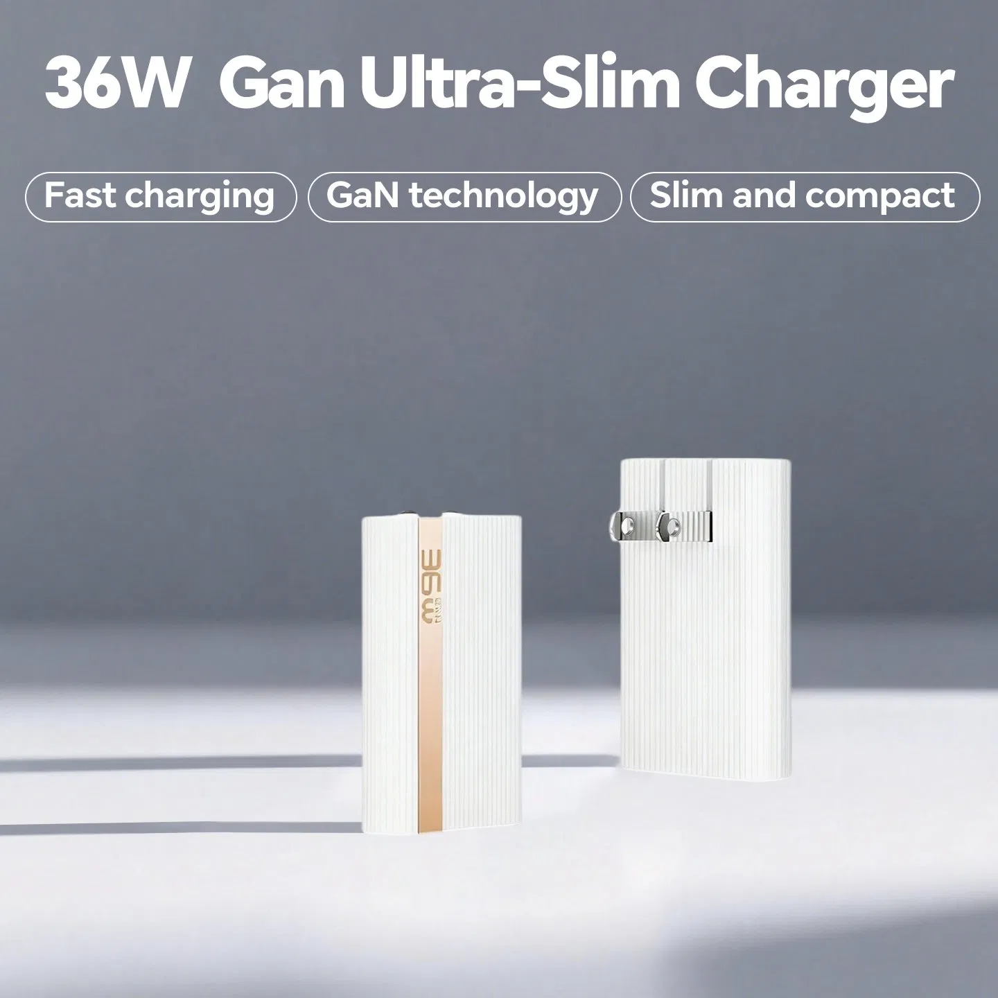 Ultra Slim USB C Wall Charger 12.5mm Thickness Super Fast Charging for Tablets