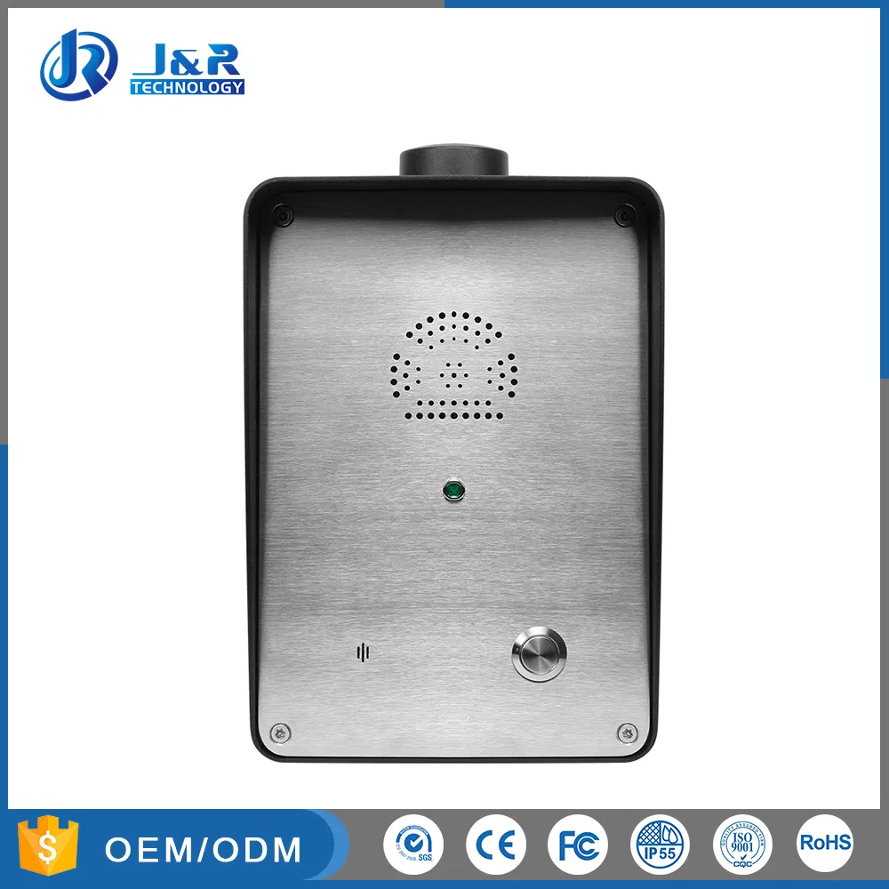 Vandal Resistant Emergency Call Box, Weatherproof Hands Free GSM Telephone for Outdoor