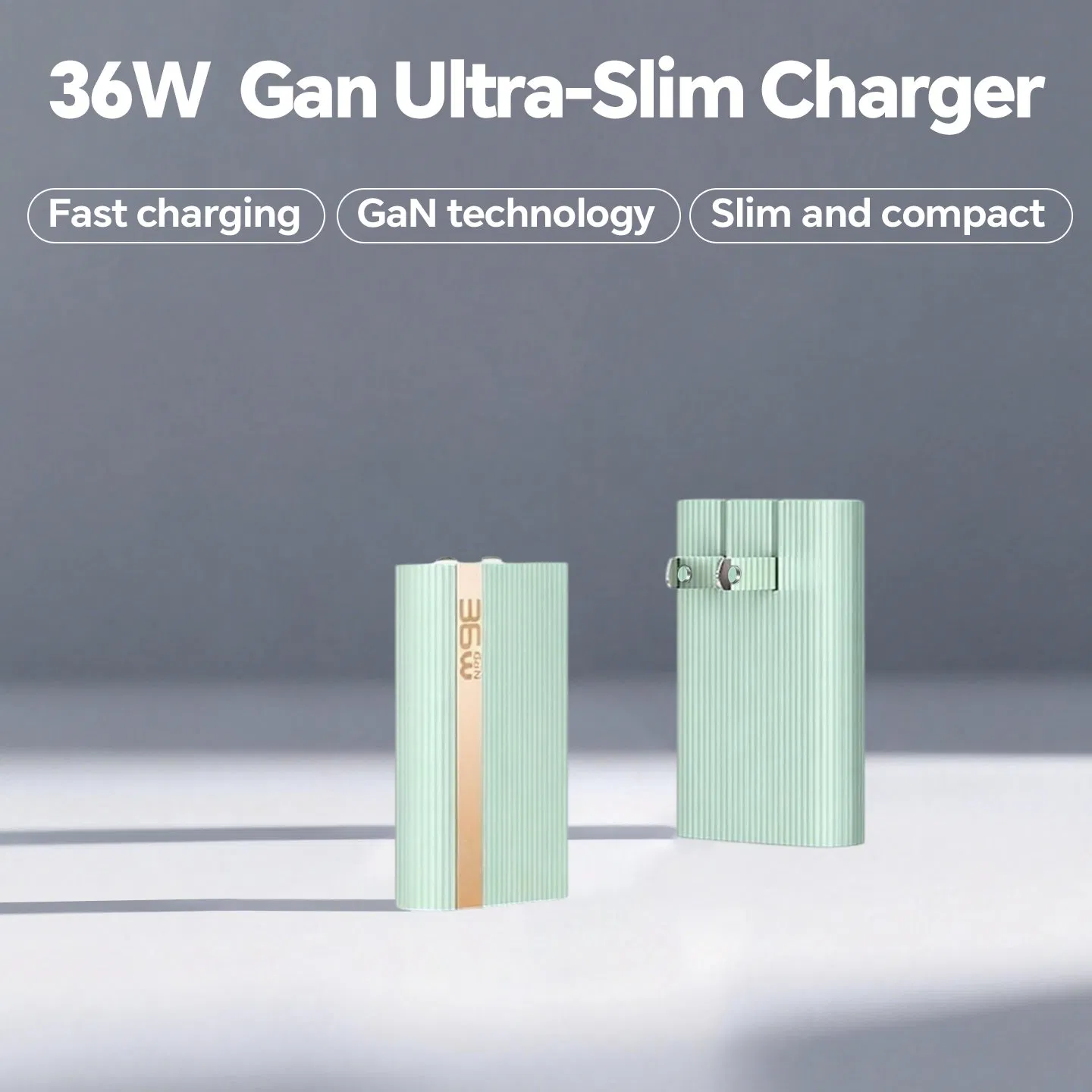 Ultra Slim USB C Wall Charger 12.5mm Thickness Super Fast Charging for Tablets