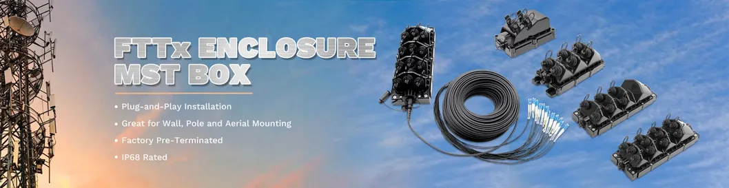 IP68 Waterproof MST Multiport Service Terminal Box