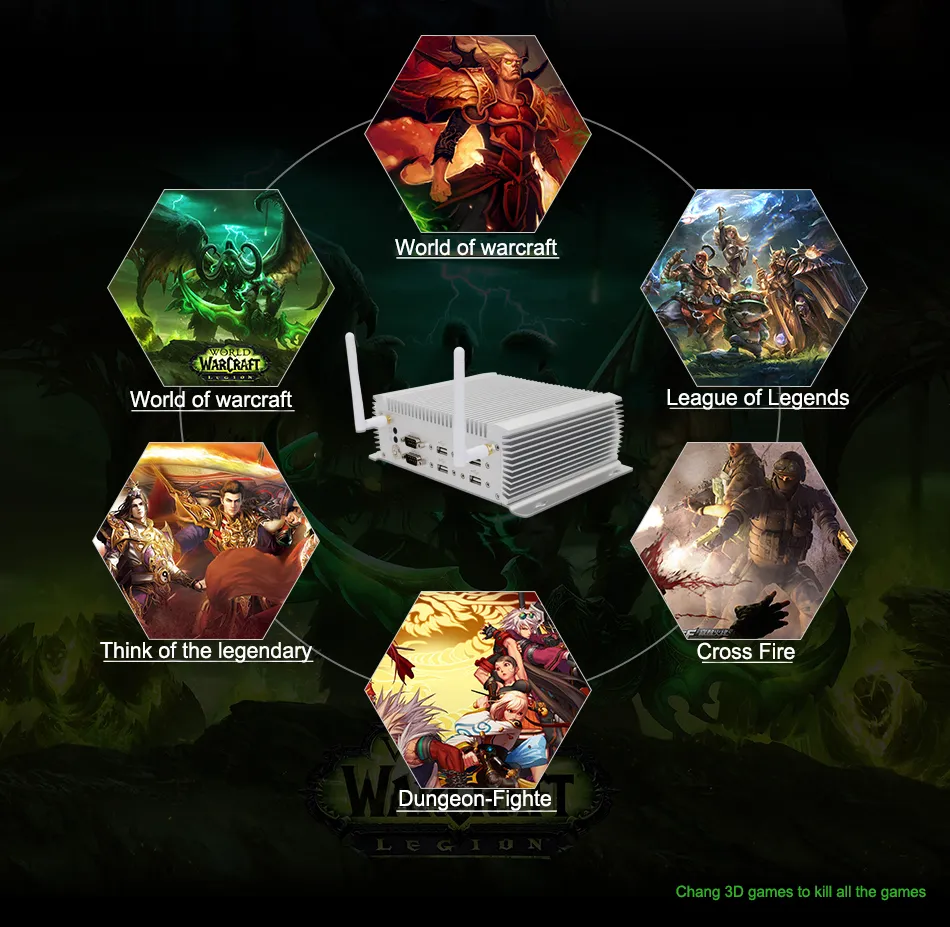 Industrial PC Top View