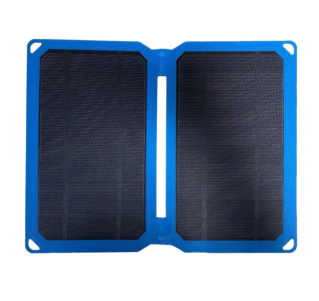 10W USB Output Waterproof Cloth Solar Panel Charger for Mobile Phone