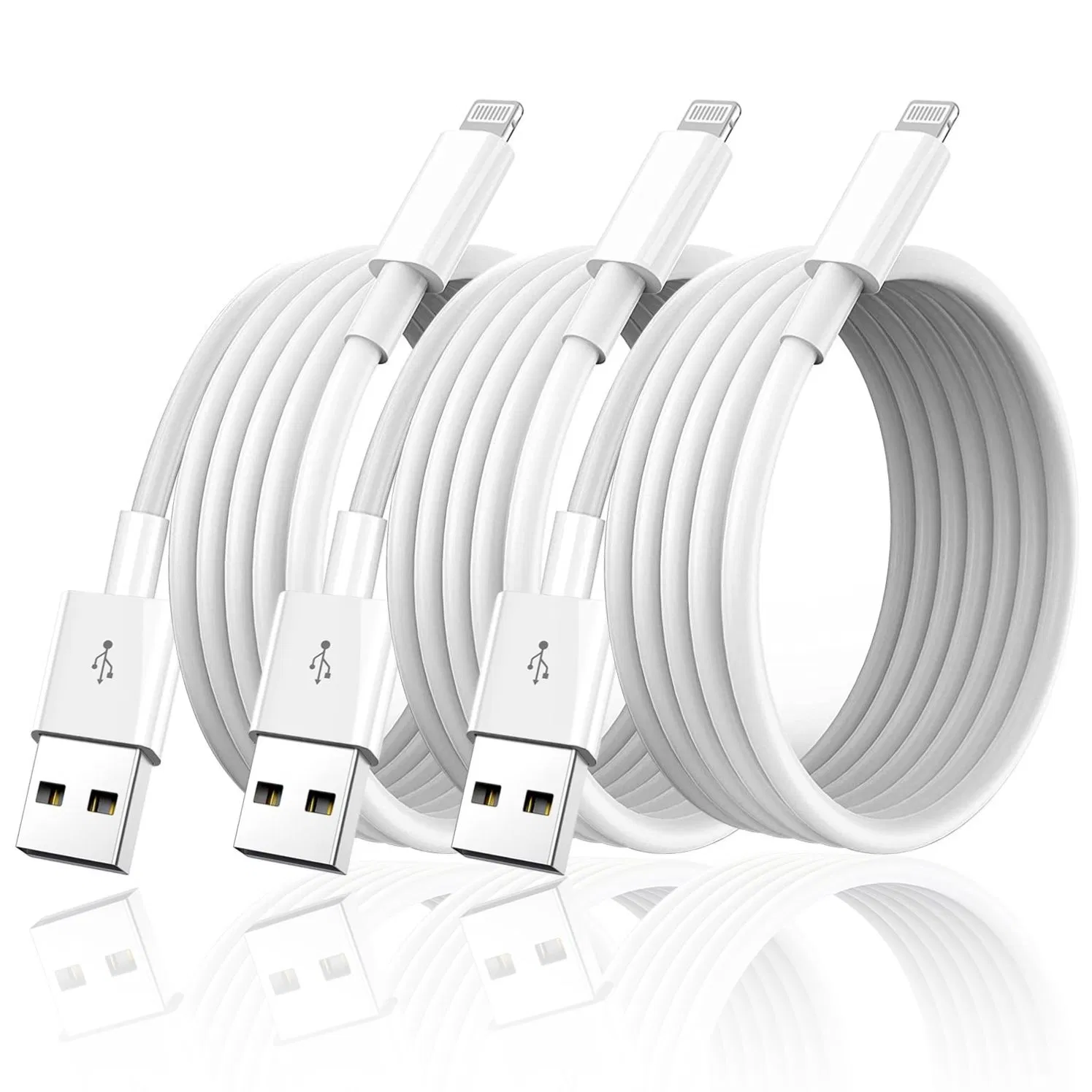Apple Mfi Certified Lightning USB Cahrging Cable Data Sync Wire for Mobile Phone