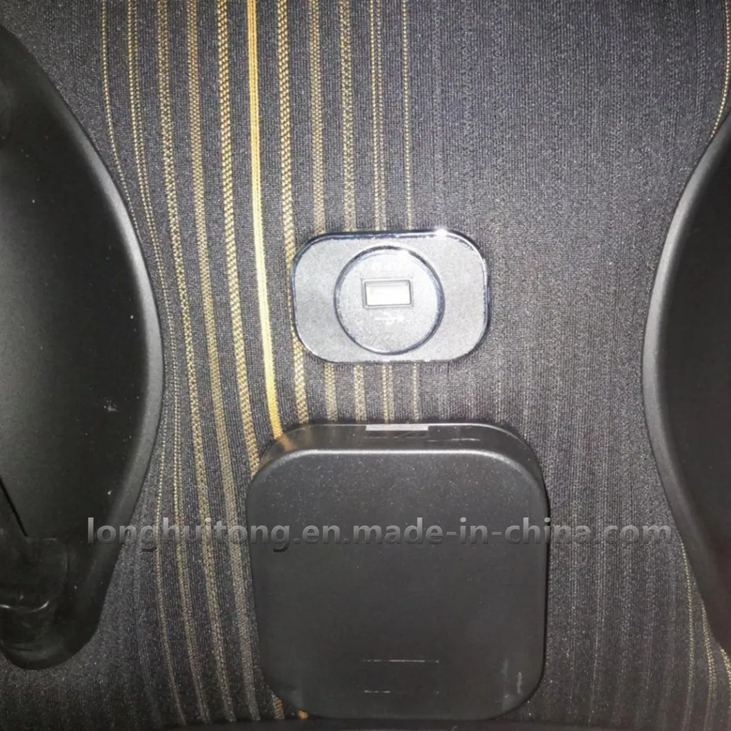 Dual USB Car Charger Side View