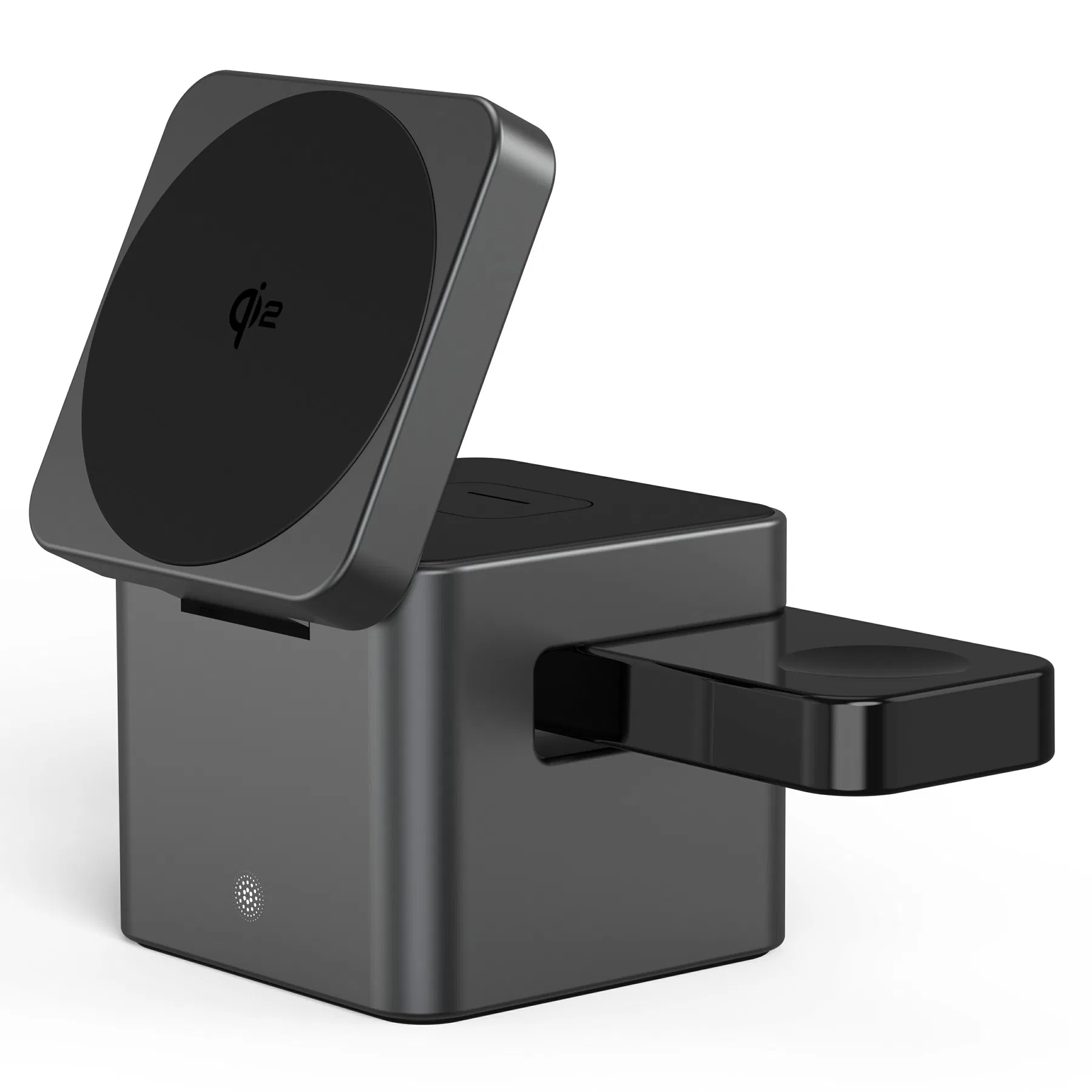 portable Travel Friendly USB-C to USB-C Certificated Foldable Ultra-Compact Fast Charging Wireless Charger