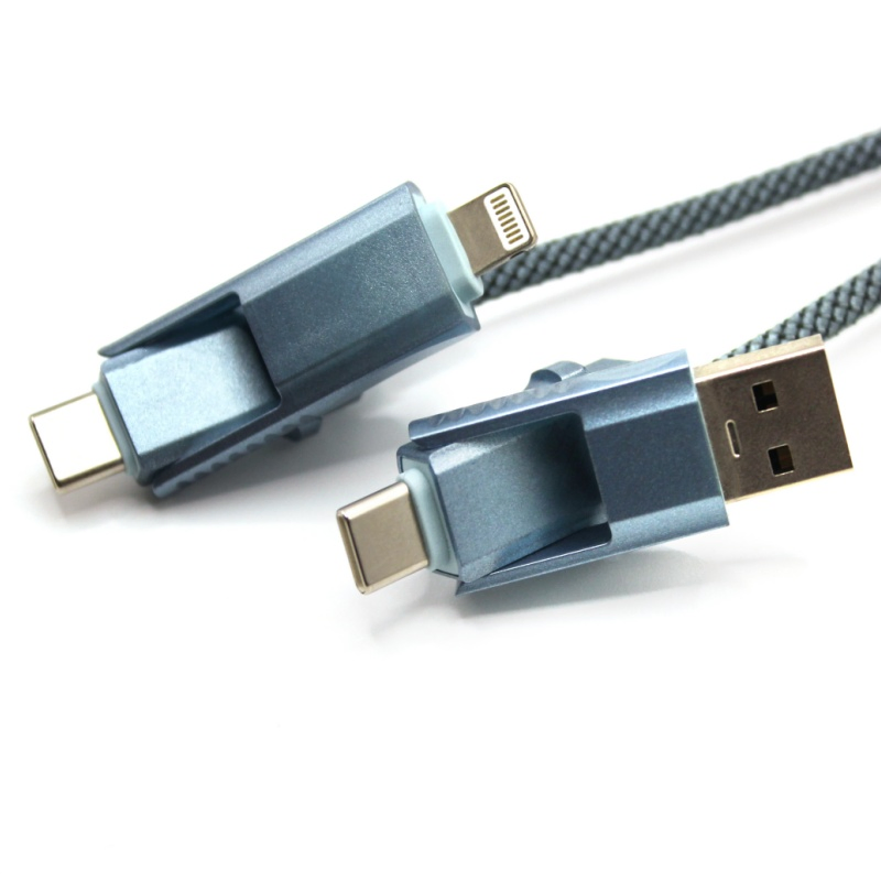 Mfi Certified Lightning USB Type C Fast Charge Cable