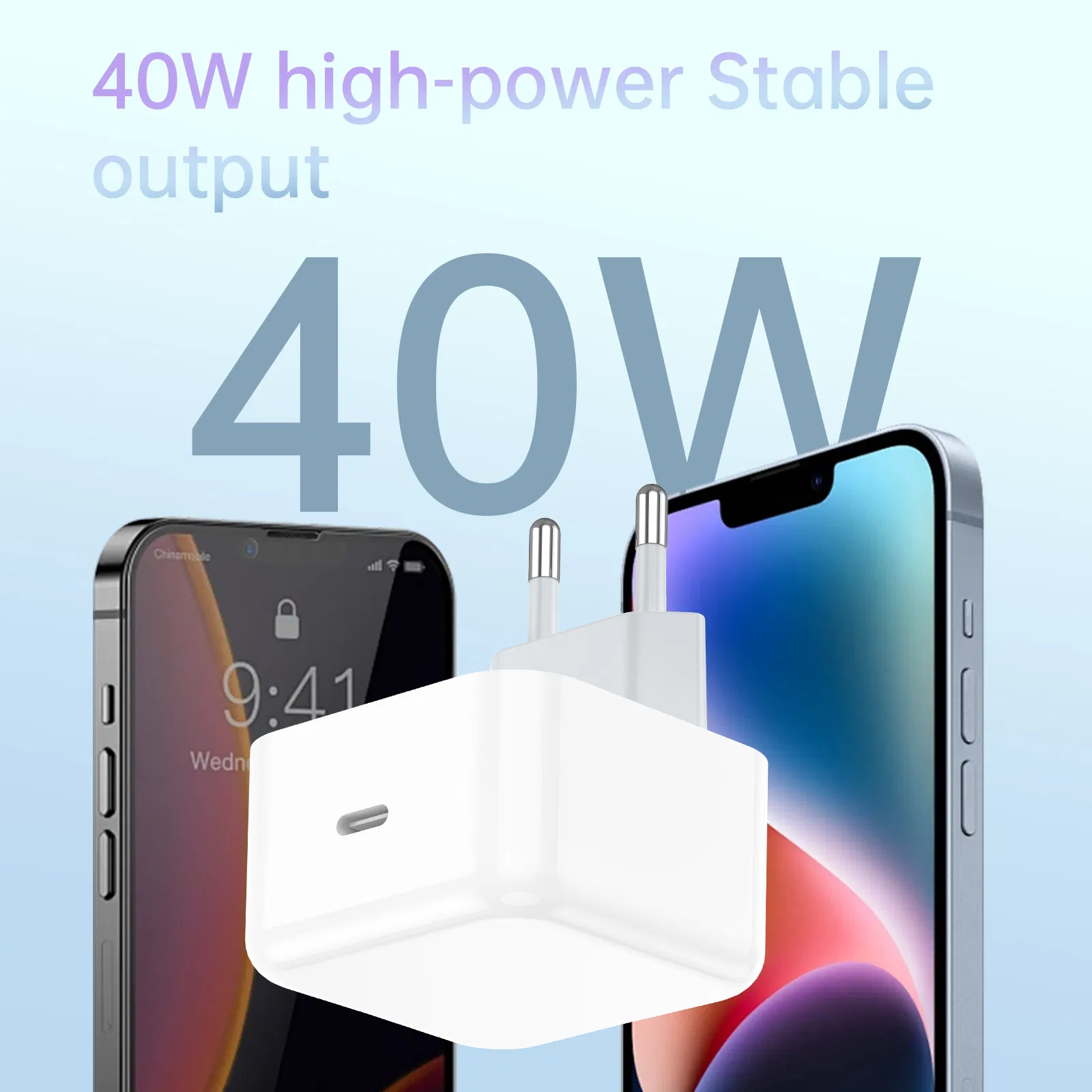 40W AVS USB-C Power Charger for Fast Charging Devices A836EU