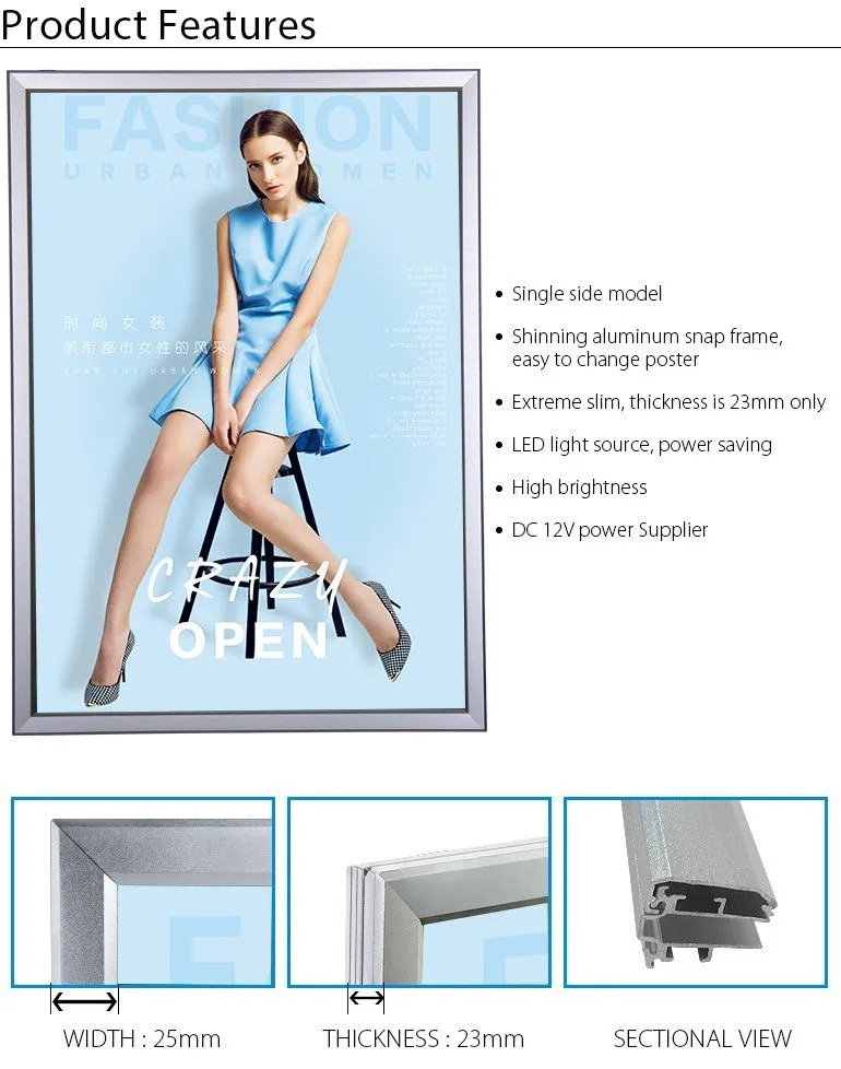 LED Light Box Details