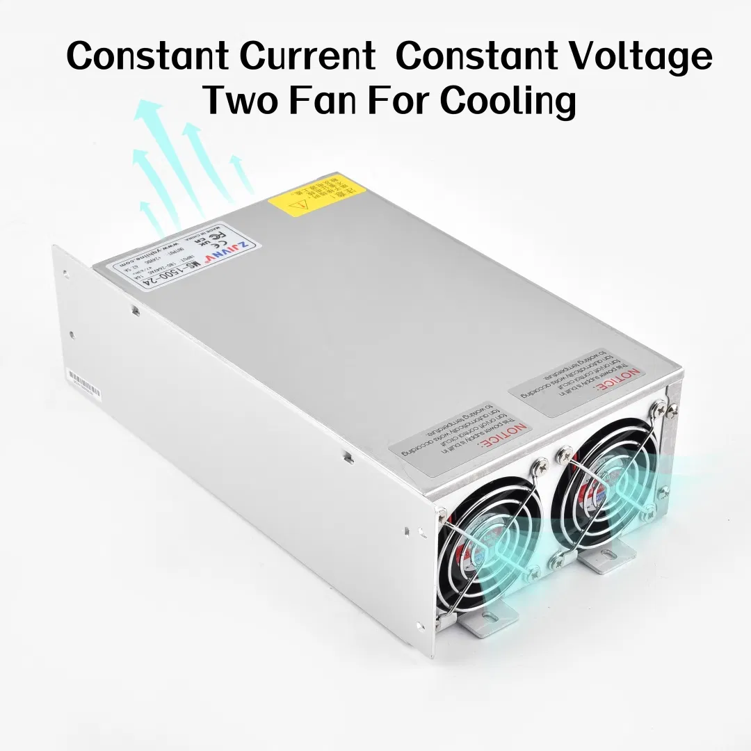 Mini Size 1500W Switching Power Supply SMPS Voltage and Current Adjustable Power Supply 220VAC-DC 24V 62.5A