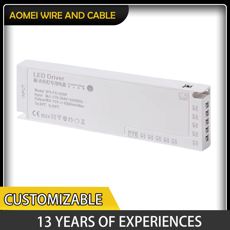 High Efficiency 12V/24V Single DC Switching Power Supply for LED Lighting
