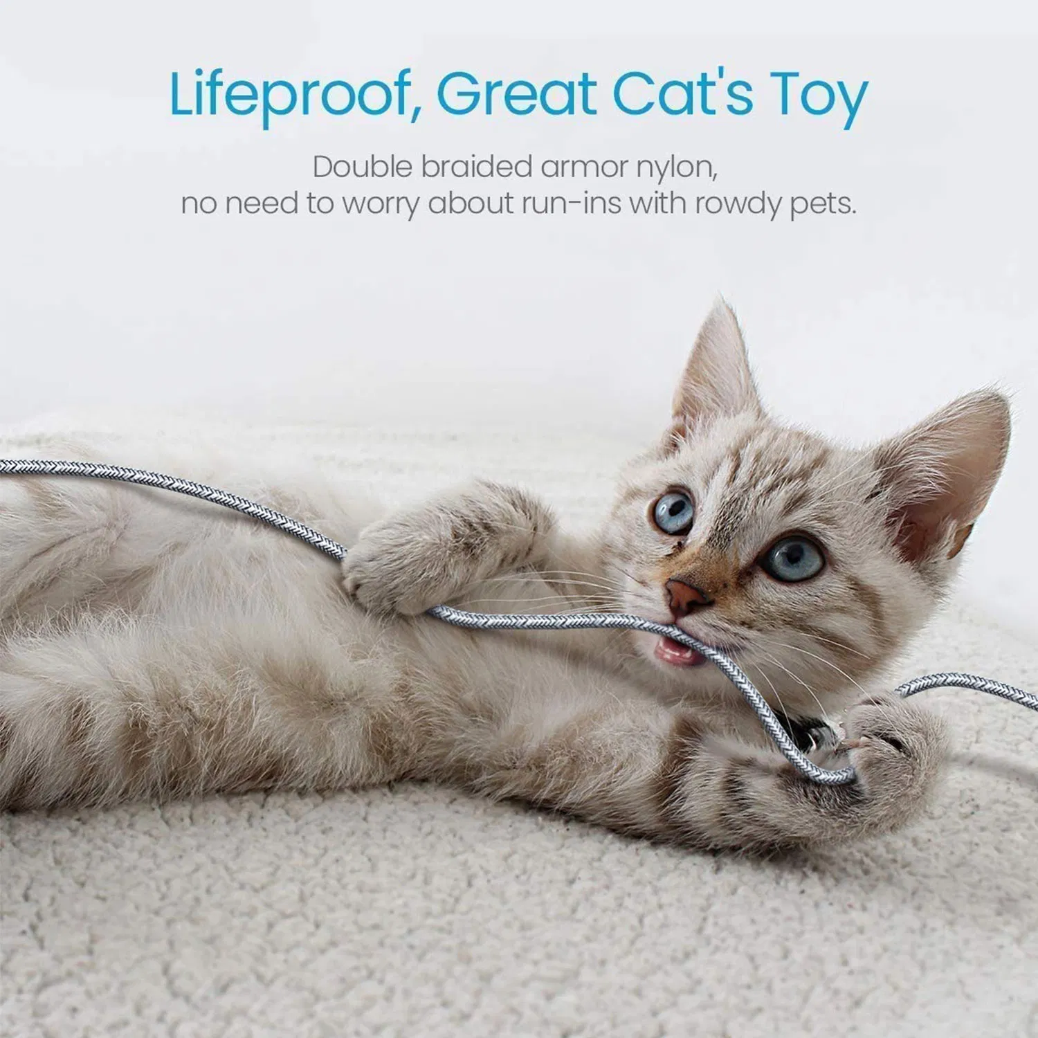 Factory Wholesale USB Lightning Fast Charging Wire Quality Mfi Certified Cable for Ios Devices