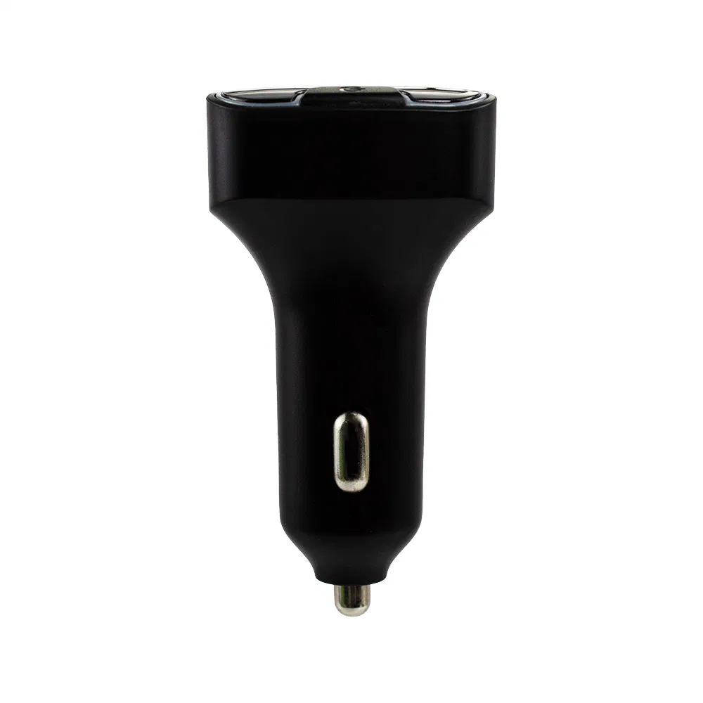 Car Charger Super Fast Charging Pd 15/30W Type C Adapter USB 100W with RGB Breathing Lighting