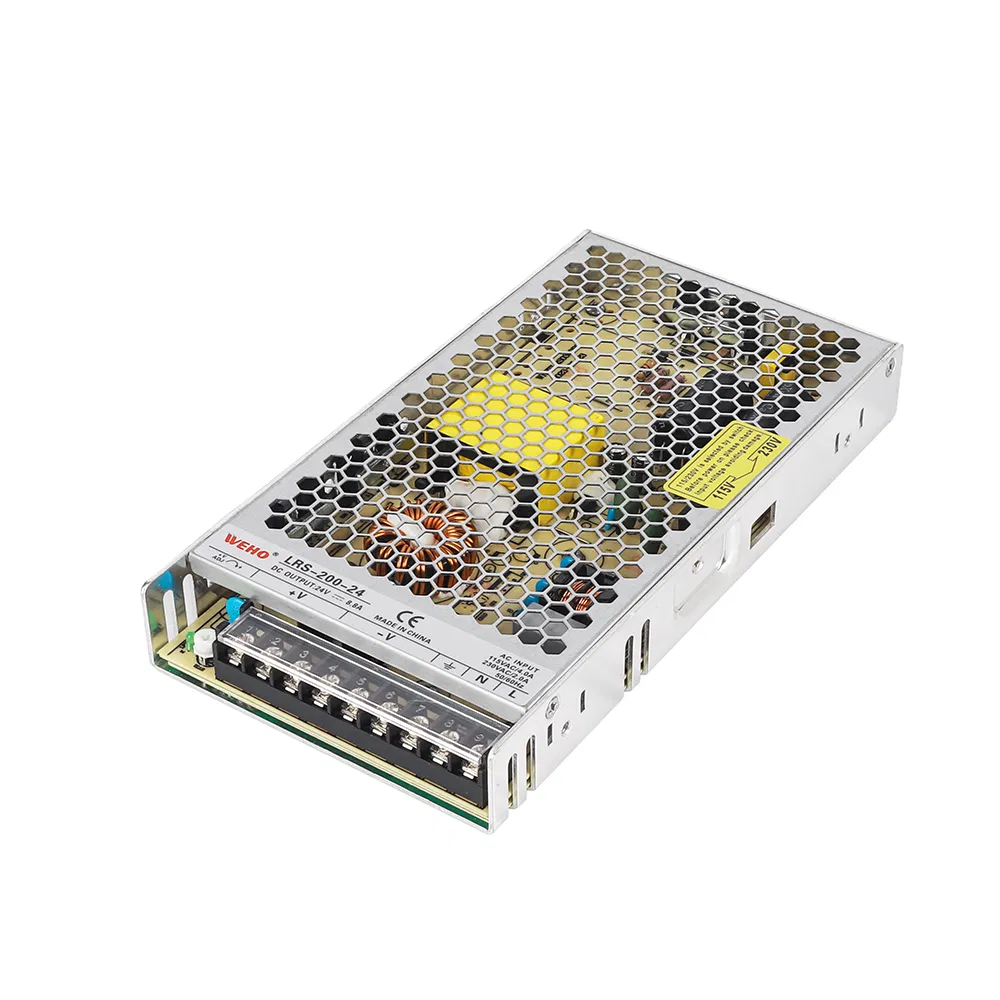 High Efficiency Series Lrs-200-12 200W 12V 12.67A AC to DC Single Output Industrial SMPS Switching Power Supply