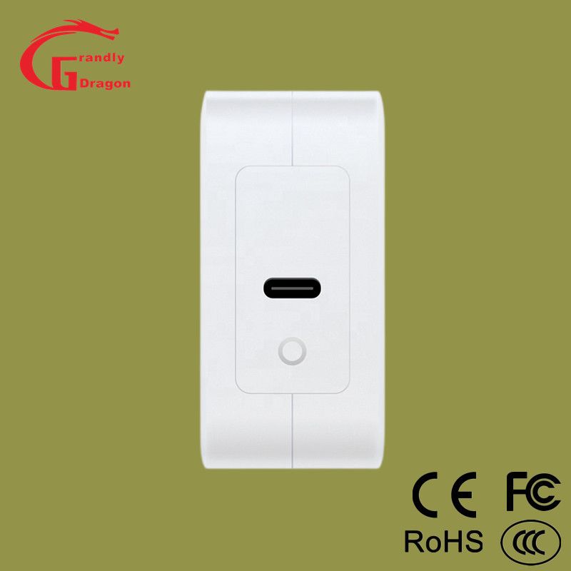 Hot America Pd GaN Charger Power Adapter Type-C 20V/5A 100W Wall Charger Us Plug QC3.0 Fast Phone Charging Laptop Smart Phone Tablet Universal