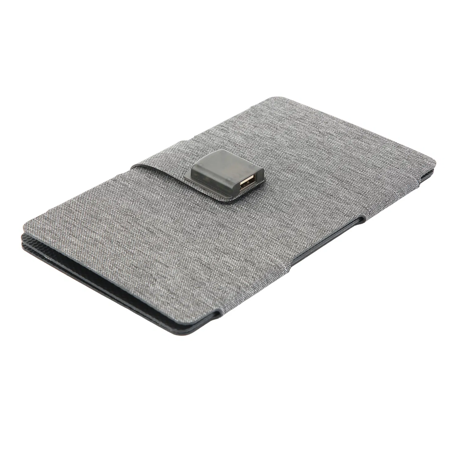 Compact 12W Solar Charger with USB Output for Travel