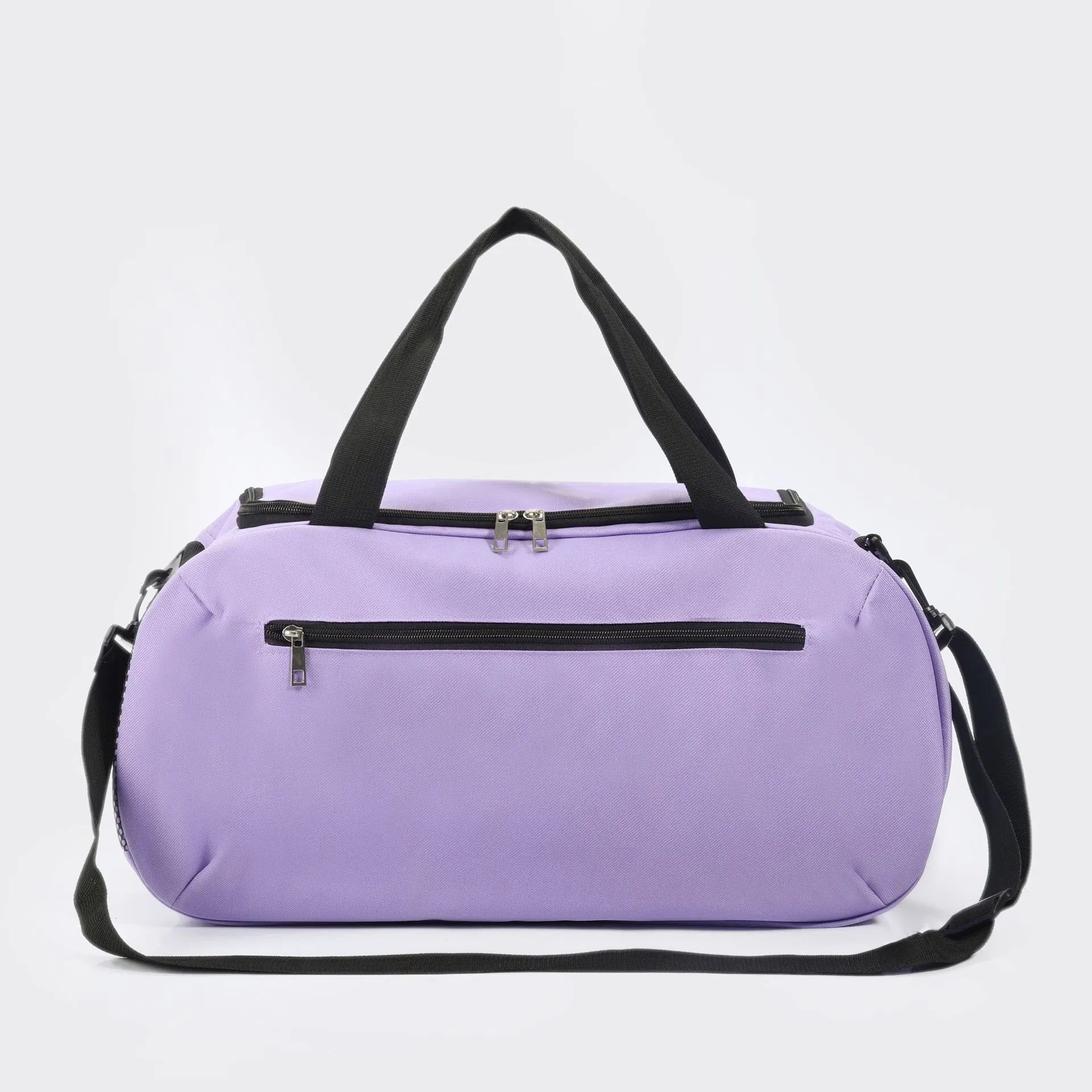Gran bolsa de gimnasio con compartimento para zapatos, adecuada para viajes en avión, deportes de fin de semana, entrenamiento, pernoctaciones, mochilas promocionales