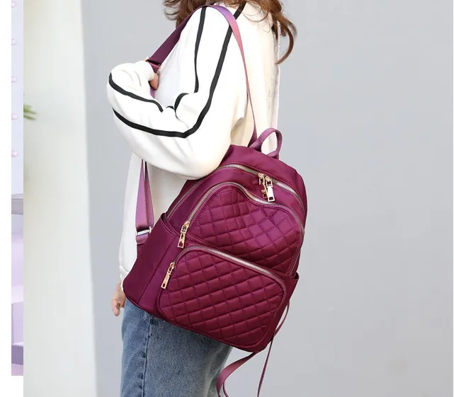 Mochila de moda para chicas y mujeres, mochila para laptop, mochila de colegio para damas, bolso de moda y elegante, mochila escolar y bolso de mano para mujeres
