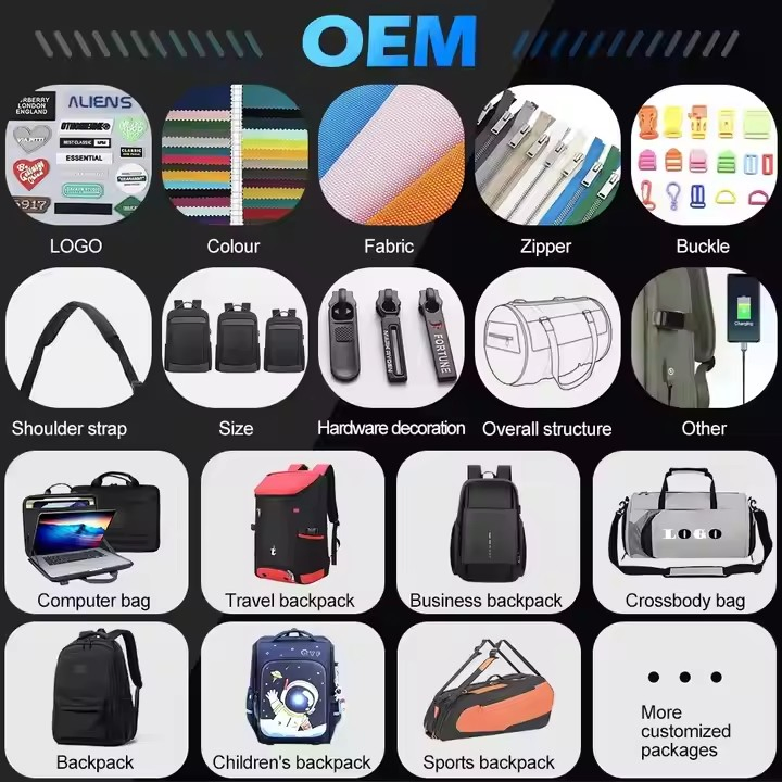 Mochila personalizada impermeable para senderismo, viaje, ocio, con cremallera, duradera, mochilas escolares, mochila unisex