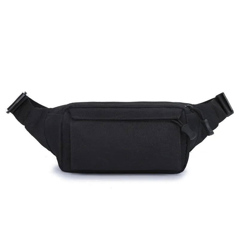 Cinturón de running casual para exteriores, bolso de cintura unisex, pouch multifuncional para teléfono cruzado, riñonera de nylon personalizable