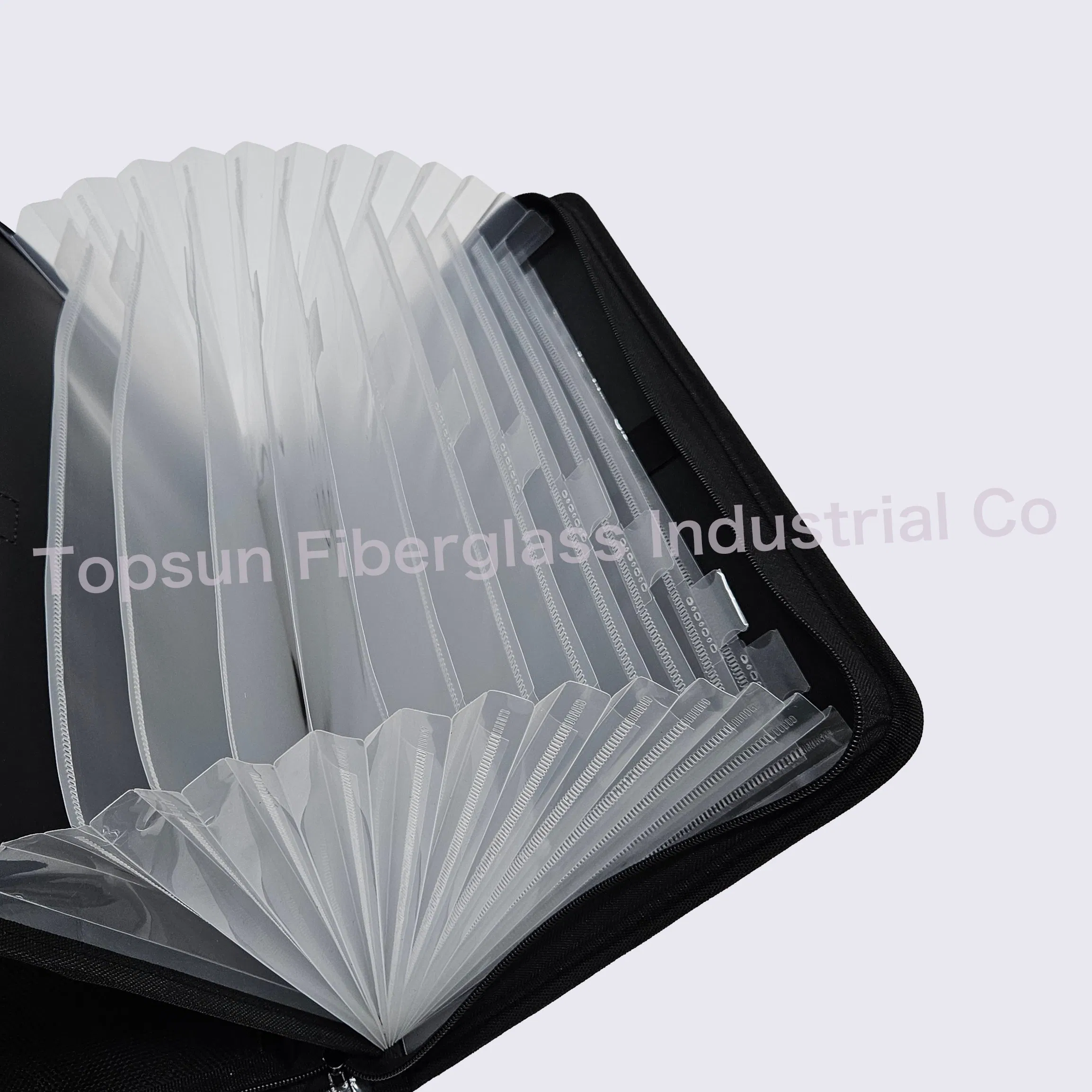 A4 Bolsa de Documentos Acordeón Impermeable - Organizador de Archivos con Cremallera Expandible para Trabajo de Oficina y Viajes de Negocios