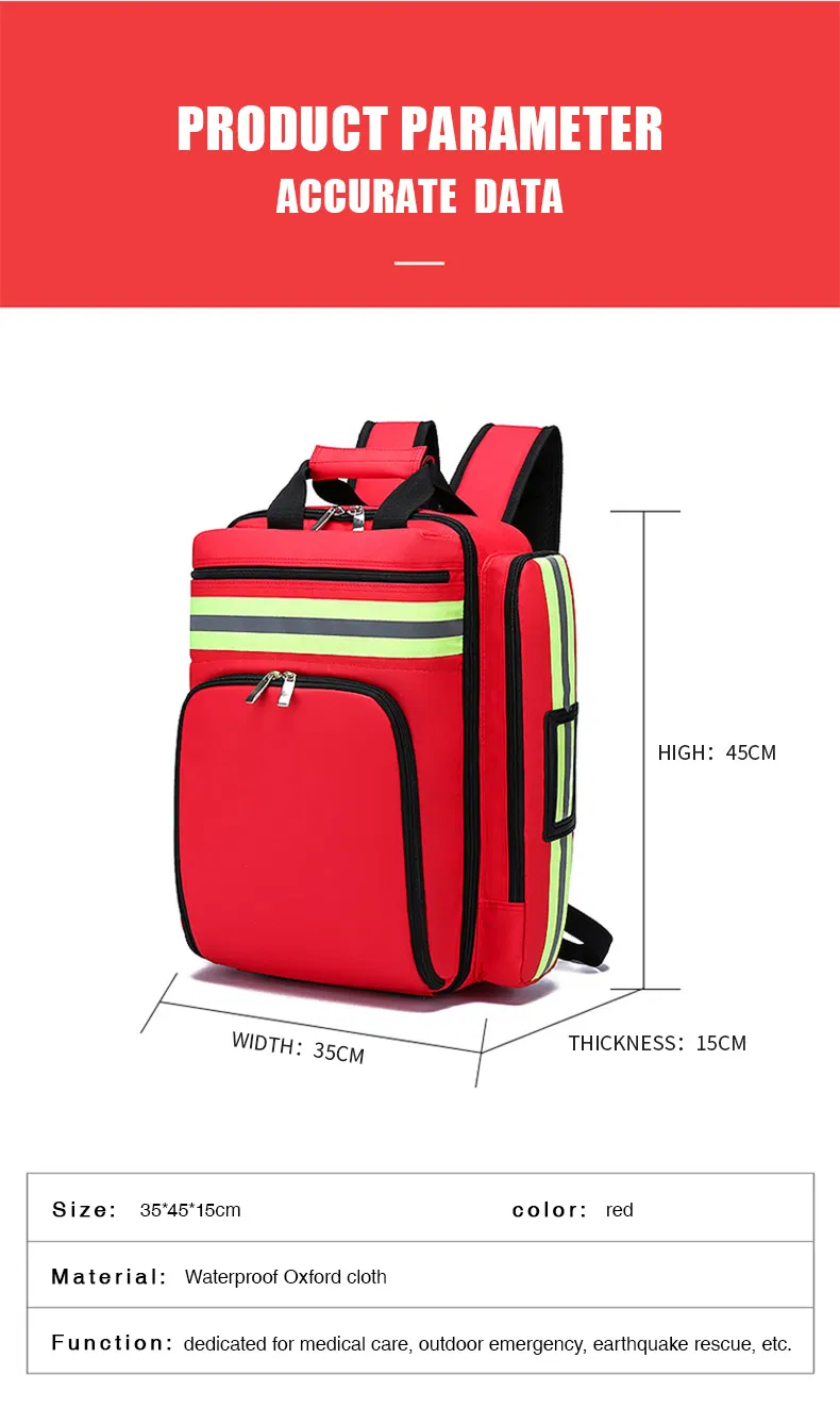 Kit de primeros auxilios modular vacío