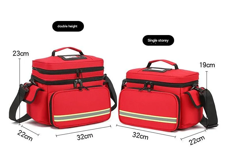 Bolsa de Primeros Auxilios Kit de Emergencia Kit de Trauma Suministros Médicos para Primeros Auxilios