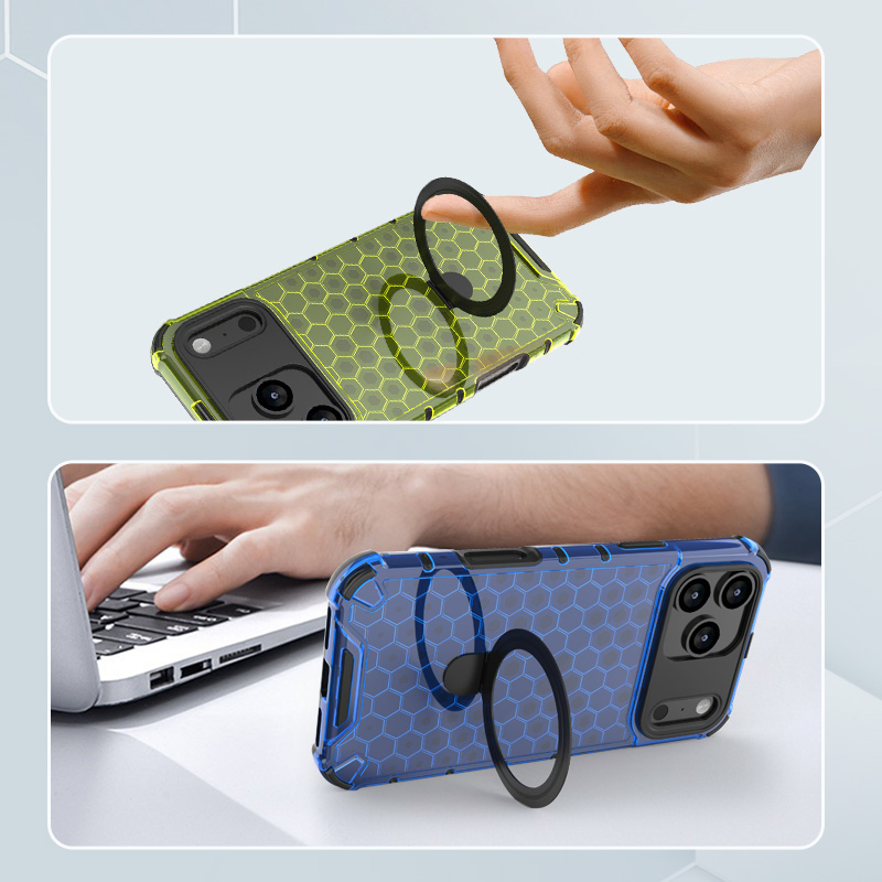 Funda protectora de carga inalámbrica con protección contra caídas de lujo para iPhone 17 PRO Max, funda para teléfono móvil a prueba de golpes para iPhone 17 Air