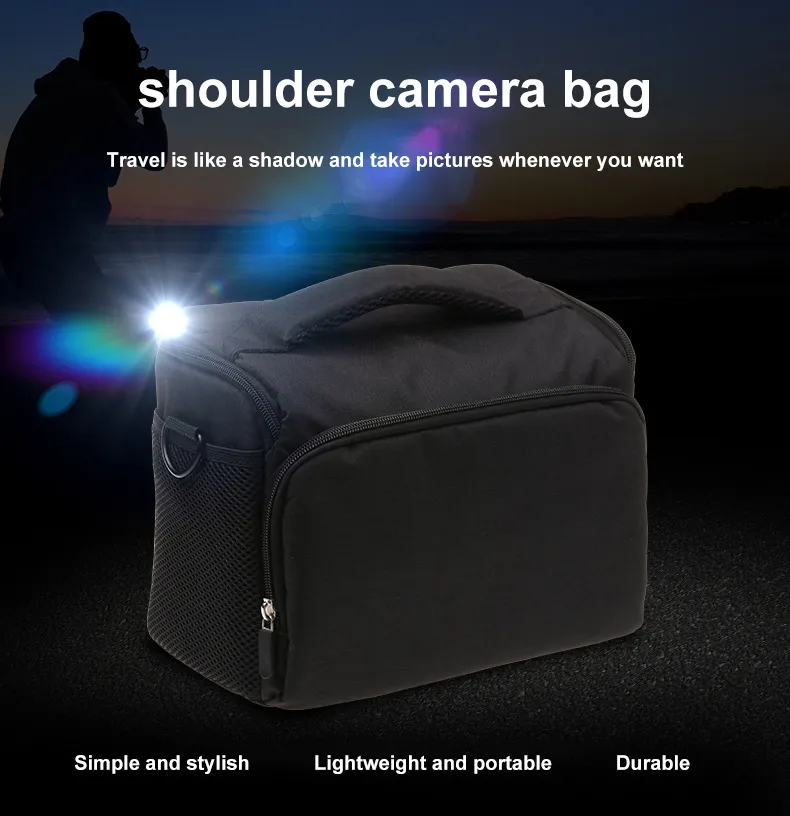 Bolsa de cámara bolsa digital SLR bolsa de cámara de lente única micro