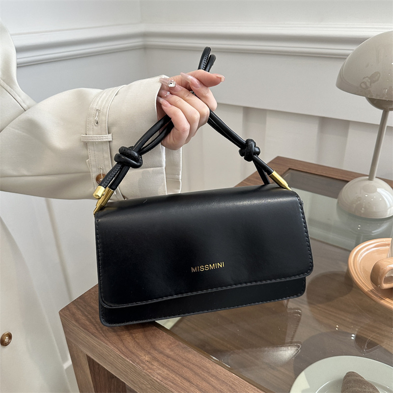 Bolso Baguette Caliente para Axilas Mujeres 2025 Nuevo Bolso de Hombro Cruzado de Moda Francesa