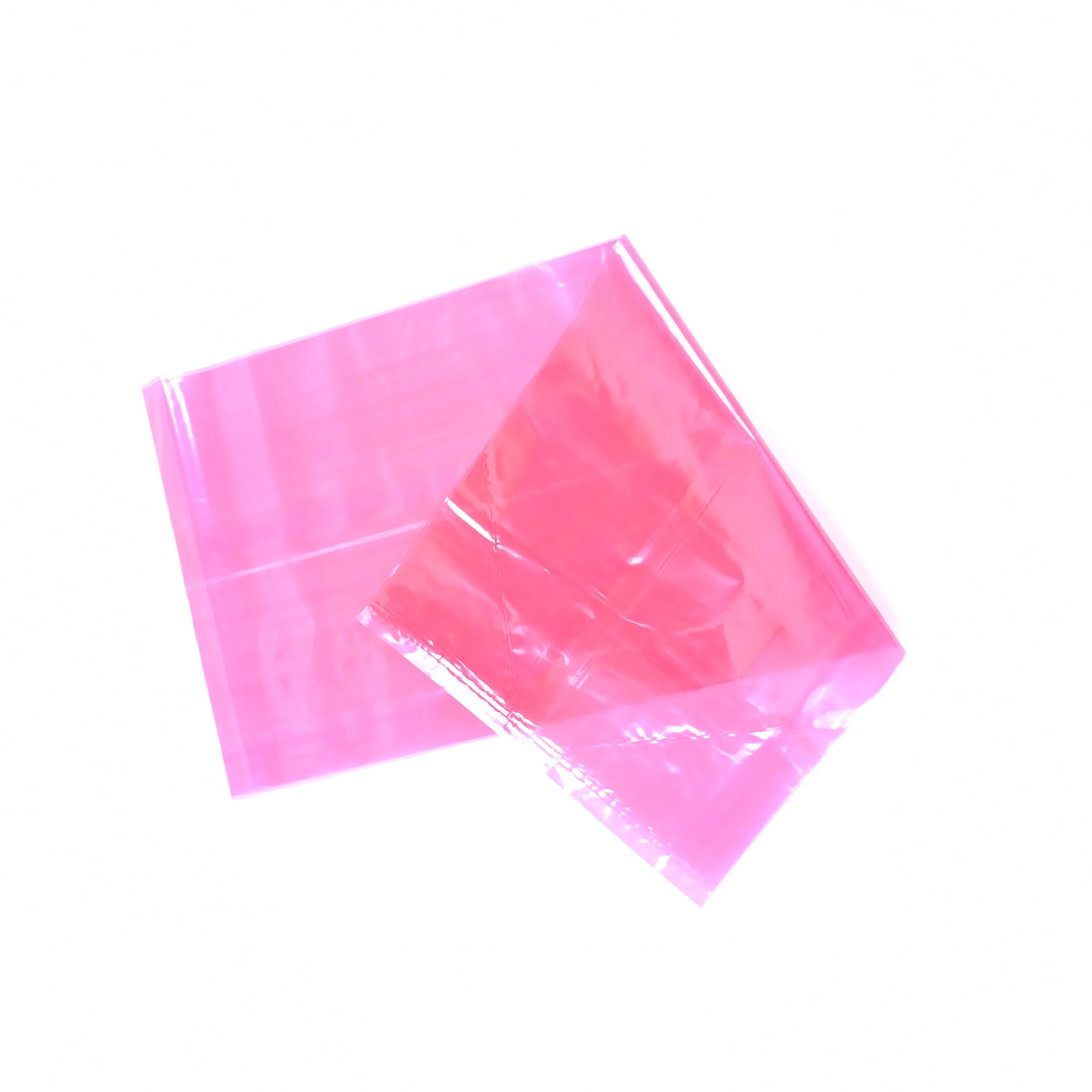 Bolsa de forro para empaquetado a granel de materiales alimentarios en barril de hierro altamente transparente 500lb