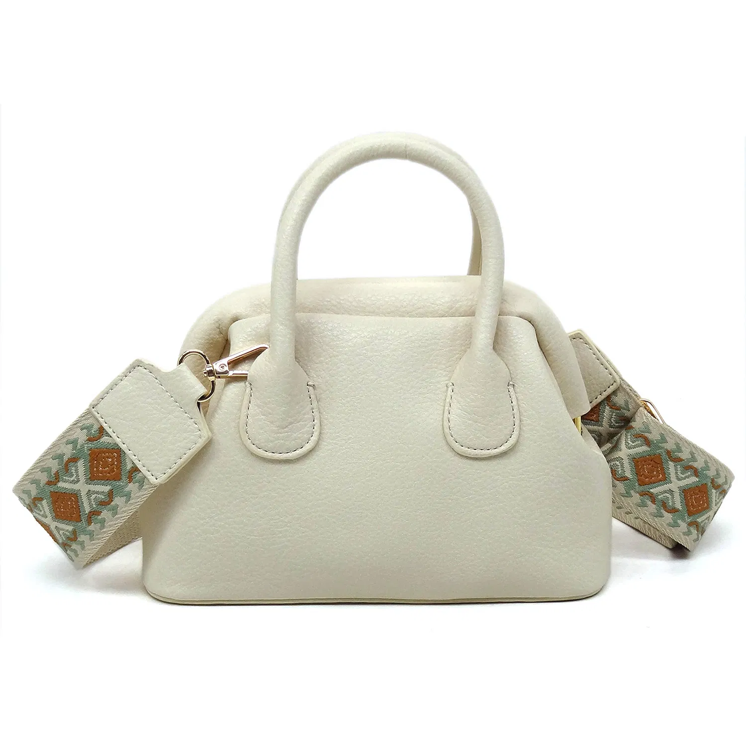 Bolsas de hombro cruzadas de moda al por mayor, bolsas de clip personalizadas con logo de diseñador, bolso de marco para médicos, bolsa cruzada de primavera