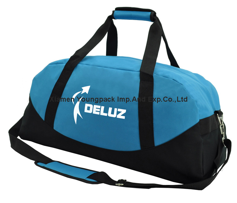 Gran bolsa de lona de barril azul marino