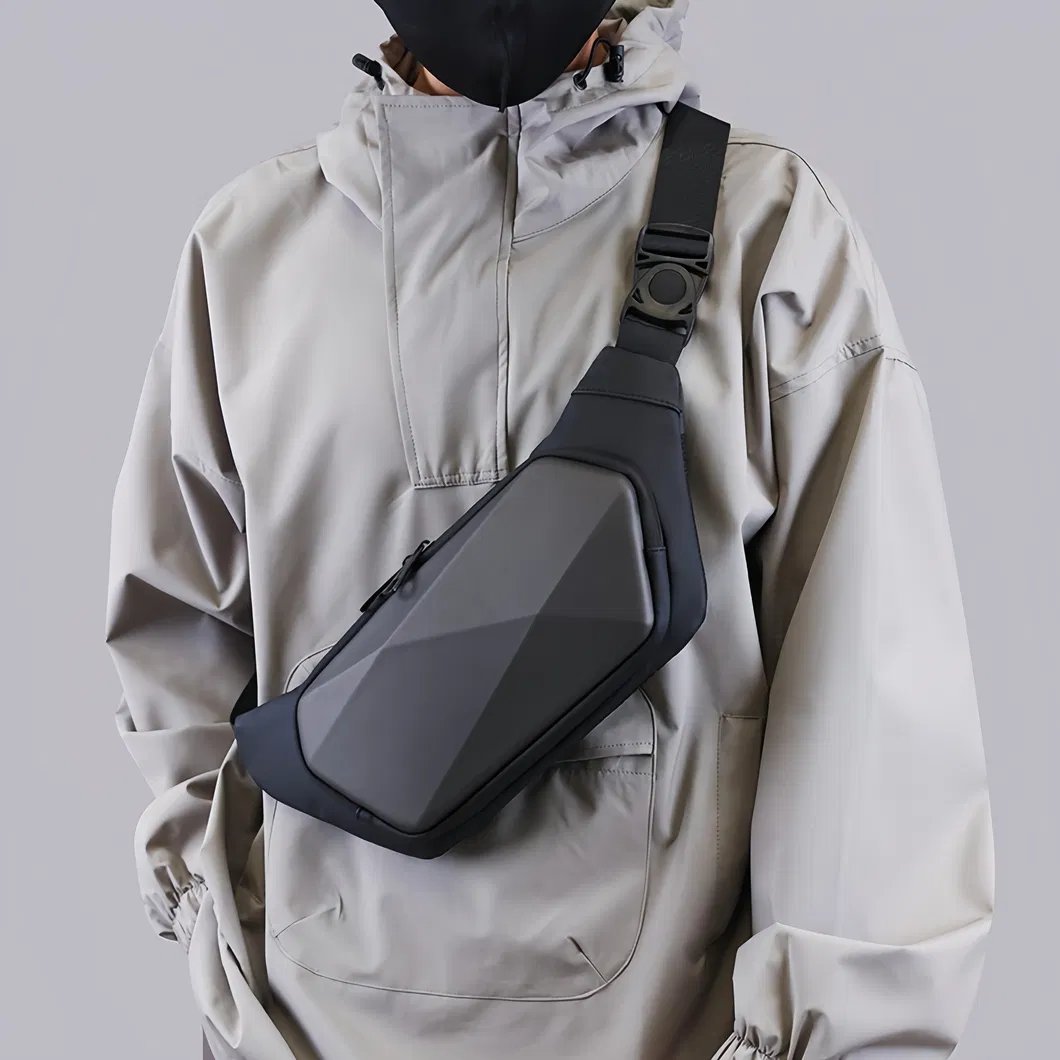 La nueva tendencia moderna es para hombres y mujeres, impermeable y resistente al desgaste, mochila de cadera grande para deportes, viajes y fitness
