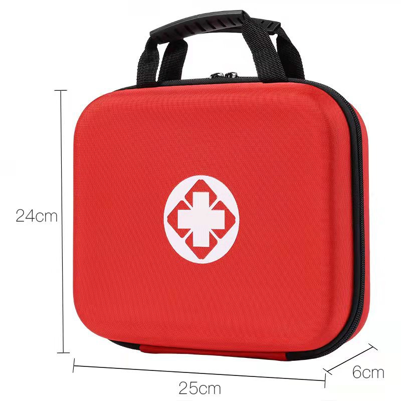 Ea194 Kit de Trauma Vacío Impermeable de Primeros Auxilios Suministros de Emergencia para Viajes Utilidad Médico Enfermera Medicina Táctica Supervivencia Bolsa Roja
